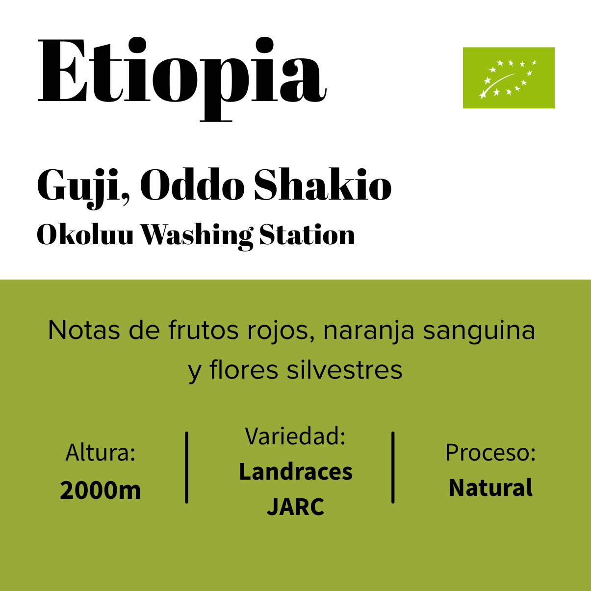 CAFÉ DE ETIOPÍA