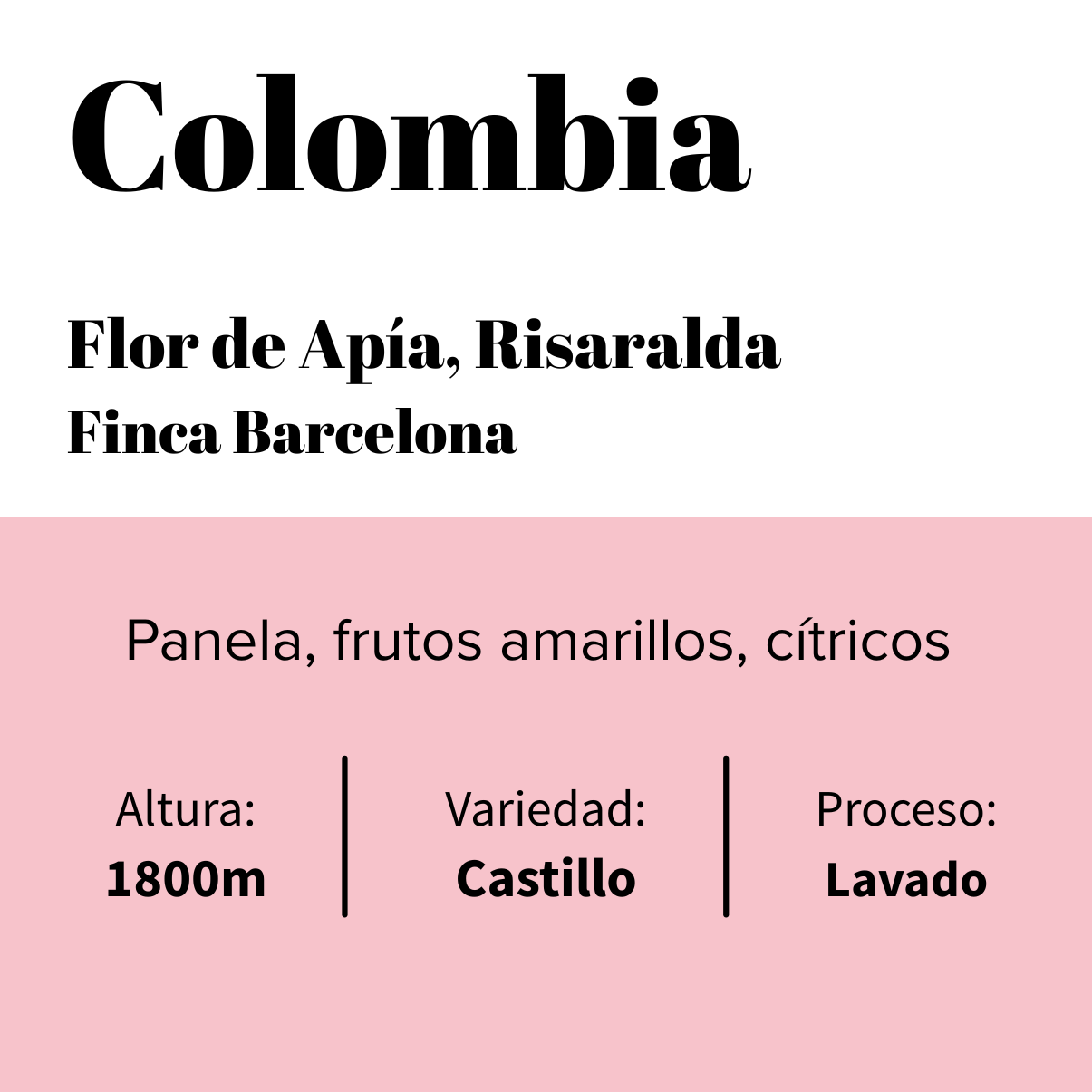 CAFÉ DE COLOMBIA